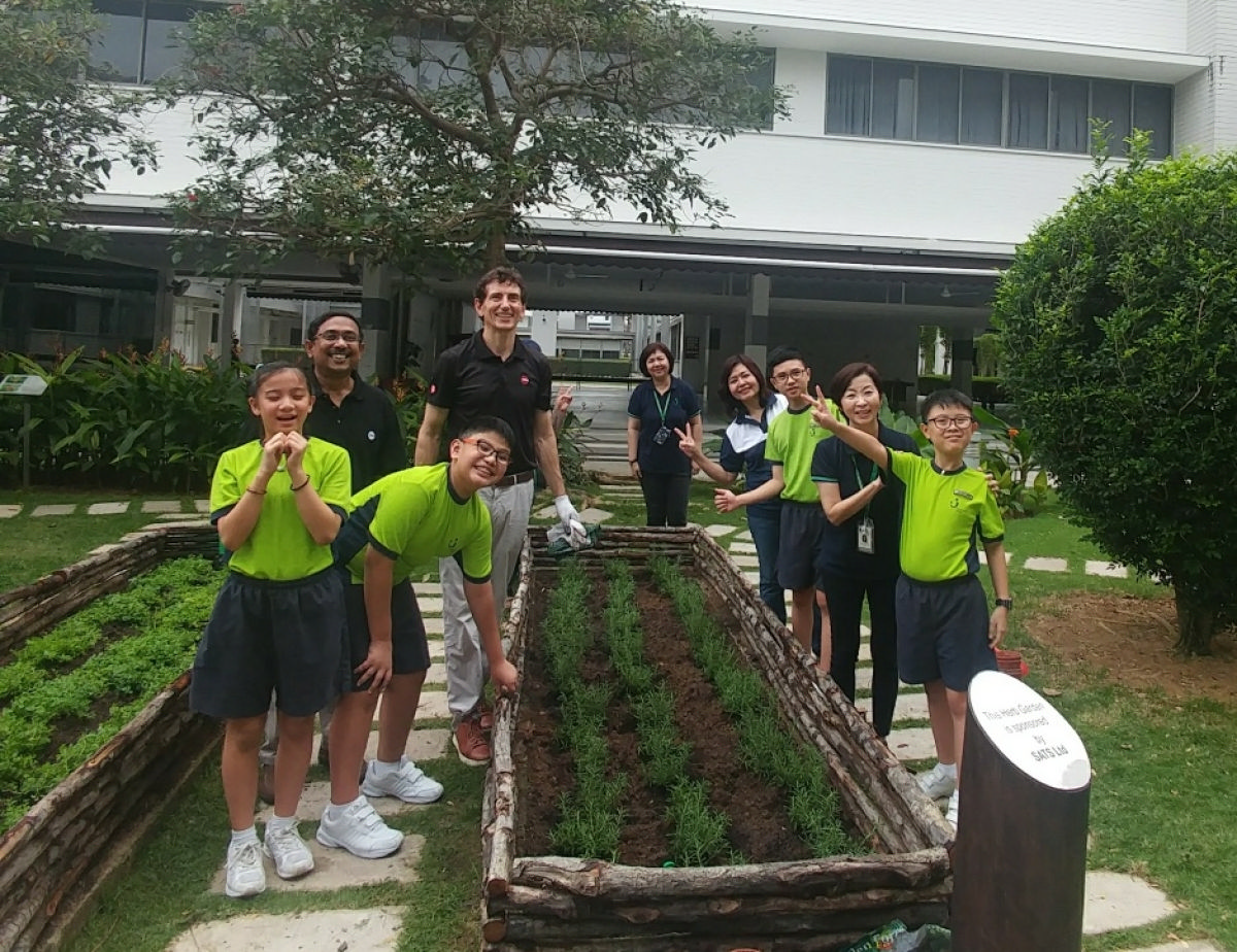 Herb Garden To Enable Learning &amp; Engage The Senses